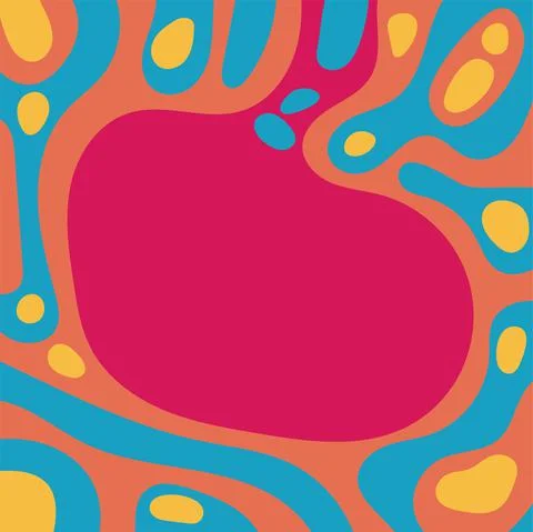 Abstract background presented in traditional batik pattern イラスト素材