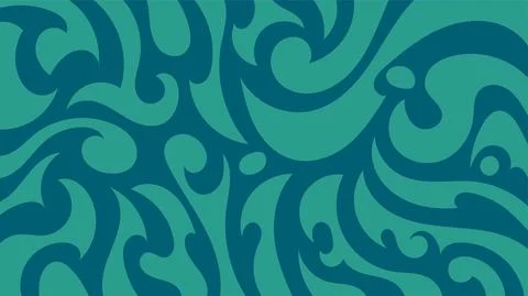 Abstract background presented in traditional batik pattern Illustrazione stock
