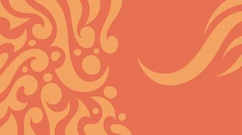 Abstract background presented in traditional batik pattern Stock Illustration