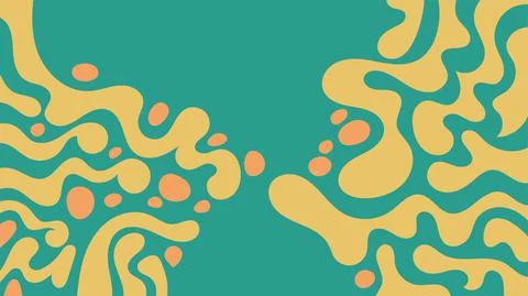 Abstract background presented in traditional batik pattern Stock Illustration