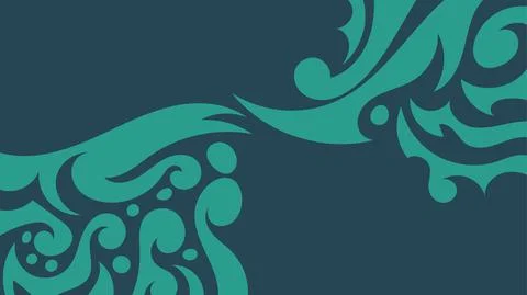 Abstract background presented in traditional batik pattern Stockillustratie