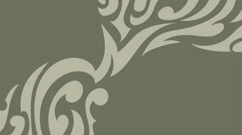 Abstract background presented in traditional batik pattern Stock Illustration
