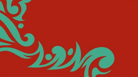 Abstract background presented in traditional batik pattern Illustrazione stock