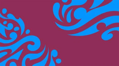 Abstract background presented in traditional batik pattern Stock Illustration