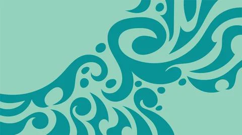 Abstract background presented in traditional batik pattern イラスト素材