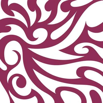 Abstract background presented in traditional batik pattern イラスト素材