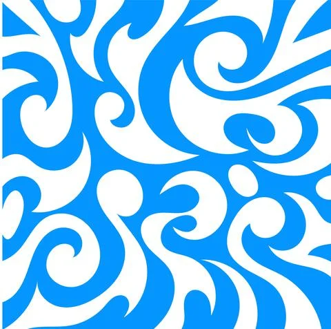 Abstract background presented in traditional batik pattern Stockillustratie