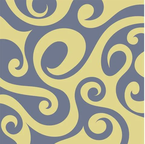 Abstract background presented in traditional batik pattern Stock Illustration