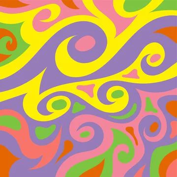 Abstract background presented in traditional batik pattern Stock Illustration