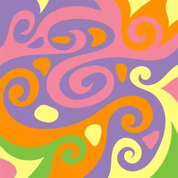 Abstract background presented in traditional batik pattern Stock Illustration