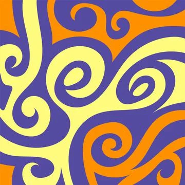 Abstract background presented in traditional batik pattern Stock Illustration