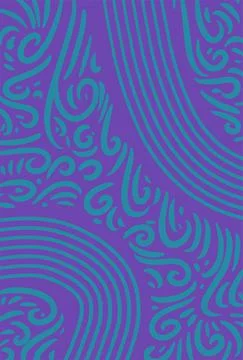 Abstract background presented in traditional batik pattern Illustrazione stock