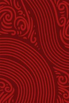 Abstract background presented in traditional batik pattern Stock Illustration