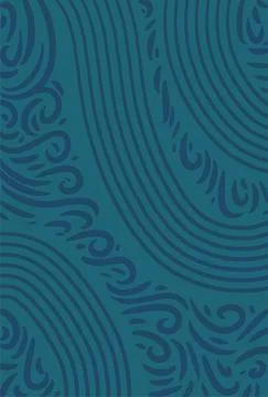Abstract background presented in traditional batik pattern Stock Illustration