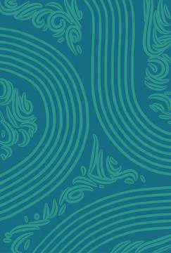 Abstract background presented in traditional batik pattern Stockillustratie