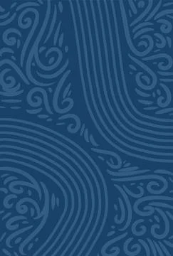 Abstract background presented in traditional batik pattern Stock Illustration