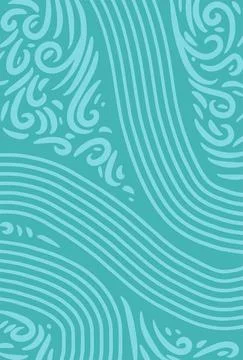 Abstract background presented in traditional batik pattern Stock Illustration