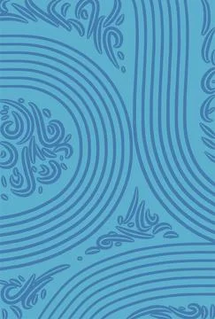 Abstract background presented in traditional batik pattern Stock Illustration