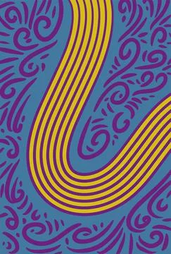 Abstract background presented in traditional batik pattern イラスト素材