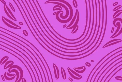 Abstract background presented in traditional batik pattern Stock Illustration