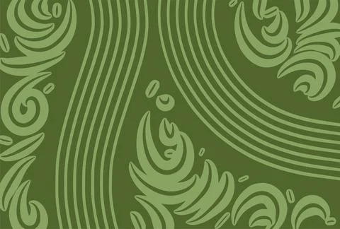 Abstract background presented in traditional batik pattern Illustrazione stock
