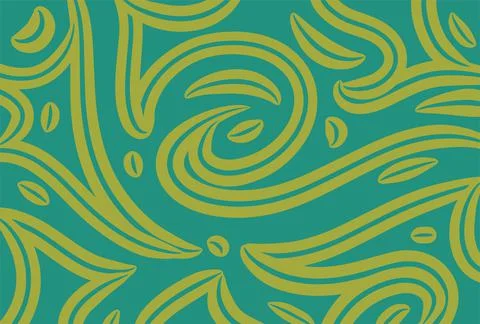 Abstract background presented in traditional batik pattern Stock Illustration