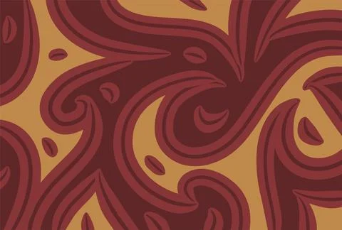 Abstract background presented in traditional batik pattern Stock Illustration