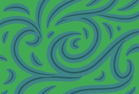 Abstract background presented in traditional batik pattern Illustrazione stock