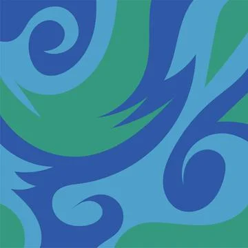 Abstract background presented in traditional batik pattern Stockillustratie
