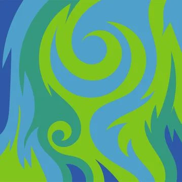 Abstract background presented in traditional batik pattern Stock Illustration