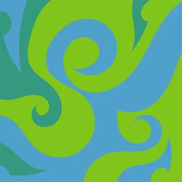 Abstract background presented in traditional batik pattern Stock Illustration