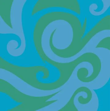Abstract background presented in traditional batik pattern Stock Illustration