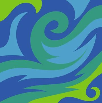 Abstract background presented in traditional batik pattern Stock Illustration