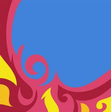 Abstract background presented in traditional batik pattern Stock Illustration