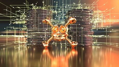 Abstract background of the price of security Stock Illustration