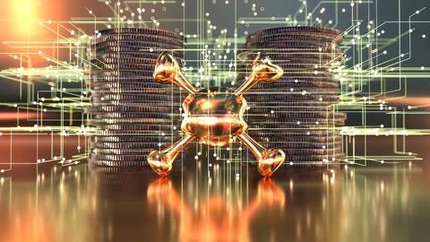 Abstract background of the price of security Foto stock