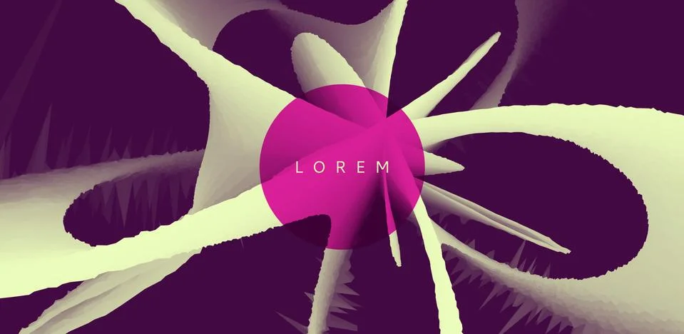 Abstract background with prickly thorns. Vector Illustration. Can be used for Stock Illustration