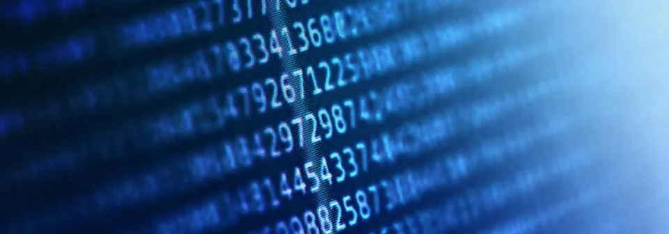 Abstract background with program computer code Stock Photos