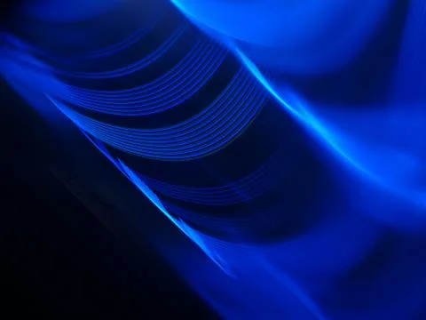 Abstract background with progressive rhythmic light trails Stock Illustration