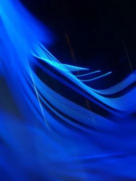 Abstract background with progressive rhythmic light trails Stock Illustration