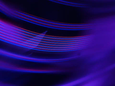 Abstract background with progressive rhythmic light trails Stock Illustration