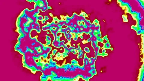 Abstract background Psychedelic art. Digital illustration Stock Footage 81427772