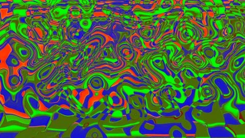 Abstract background psychedelic art Stockillustratie