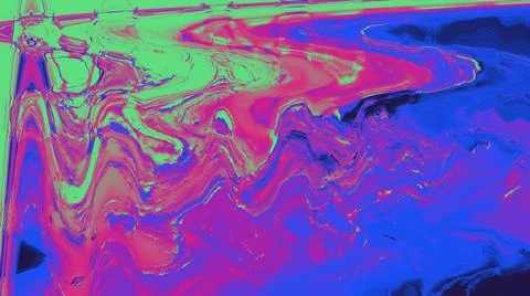 Abstract background with a psychedelic pattern, interference in soap films 스톡 일러스트