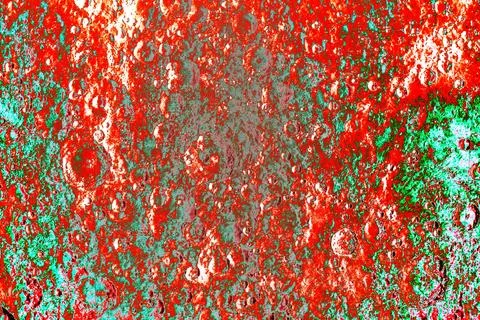 Abstract background with a psychedelic pattern of spots and lines of differ.. Stock Photos