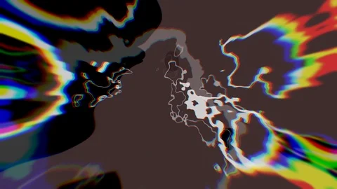 Abstract Background Psychedelic Ripples 30 Stock Footage 120097029