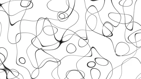 Abstract background with psychedelic twisting circles in the from of lines. Stock Footage 223972795