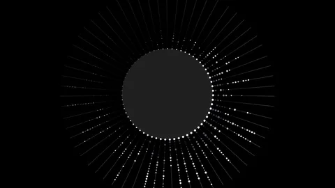 Abstract background. a pulsating circle. Stock Footage 82789452