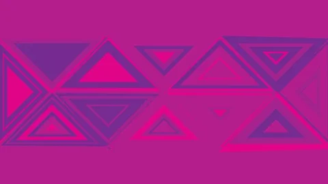 Abstract background with pulsating triangles 스톡 동영상 81442931
