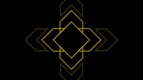 Abstract Background Pulsing Geometric Arrows 2 Video stock 87691029